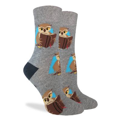 Sock Womens Book Owl