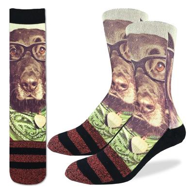 Sock Men's Hipster Dog