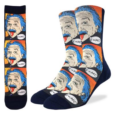 Sock Men's Einstein Pop Art
