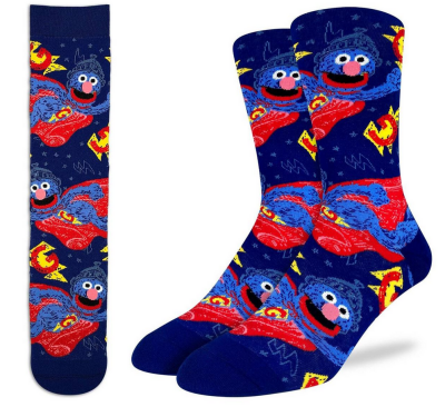 Sock Men's Super Grover