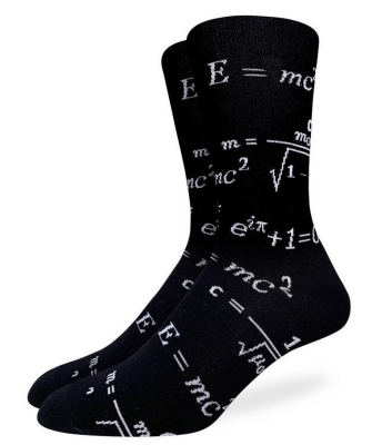 Sock Mens Math Equations