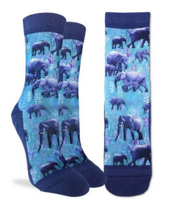 Sock Women's Herd Of Elephants